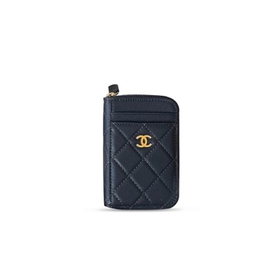 CHANEL SHORT ZIPPER WALLET AP1650 (11*7.5*2cm)